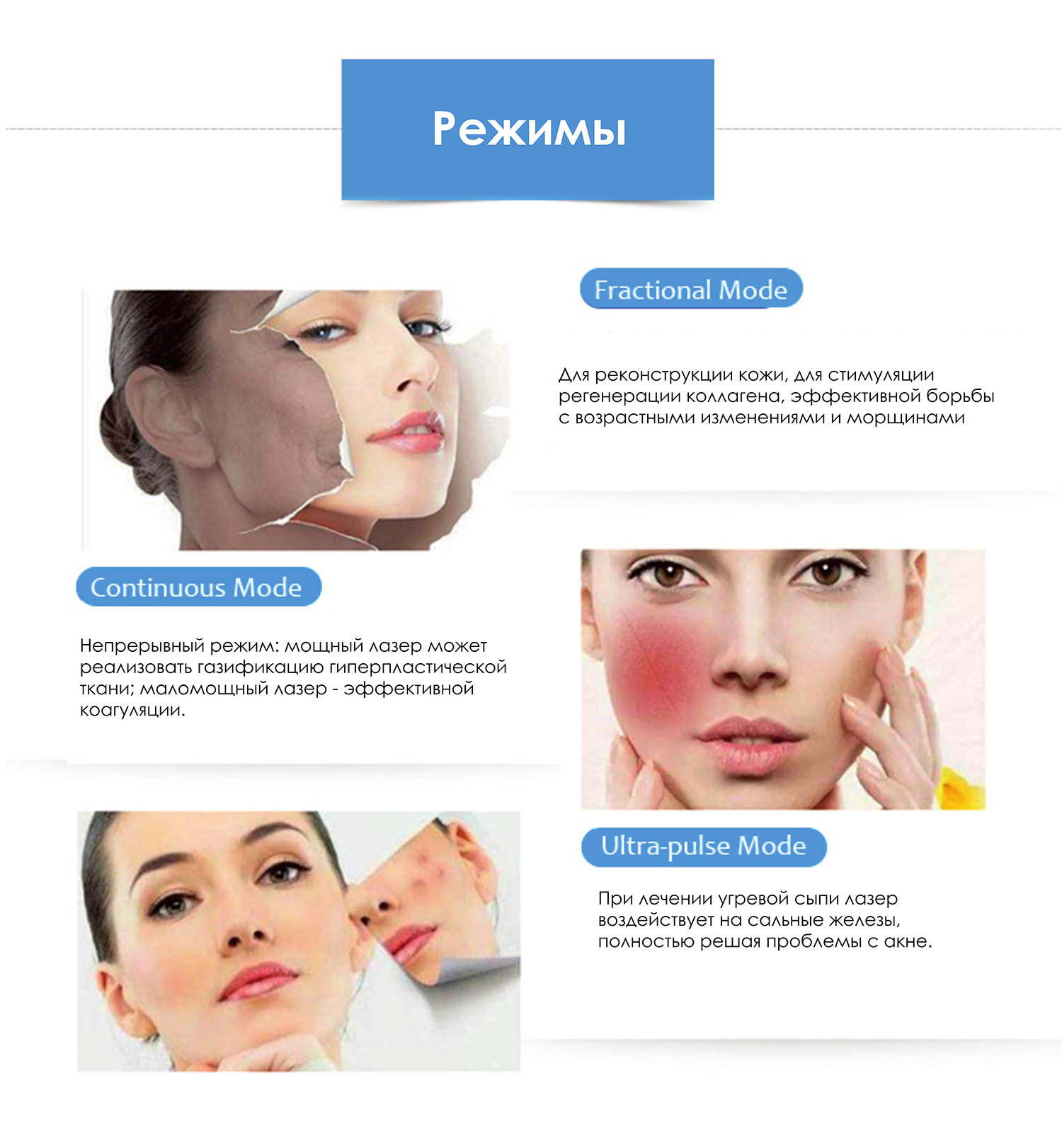 Режима работы Honkon -1060A